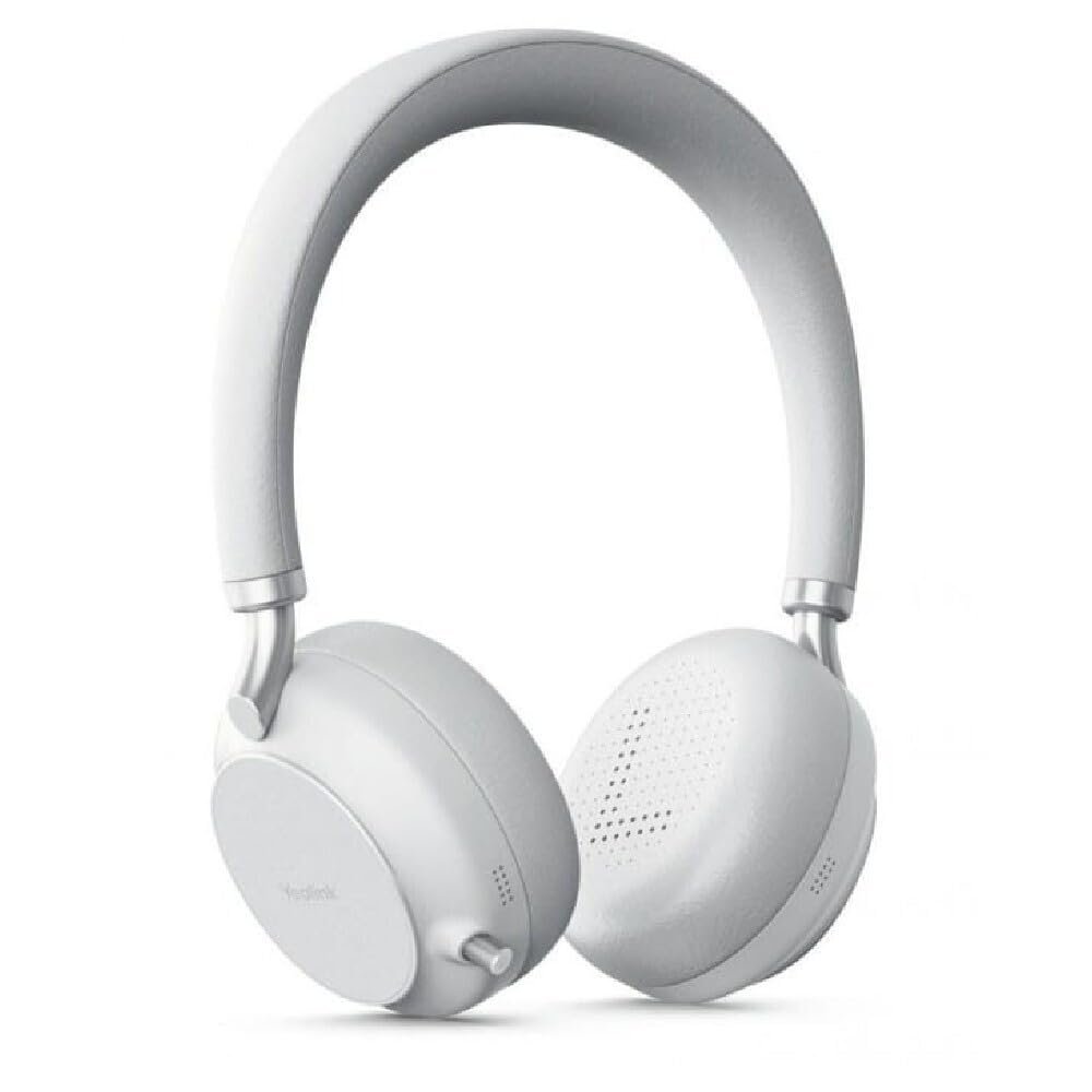 Yealink BH72 Lite Headset - Stereo - Wireless - Bluetooth - 98.4 ft - 20 Hz - 20 kHz - Over-The-Head - Binaural - Ear-Cup - MEMS Technology Microphone - Light Gray
