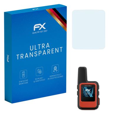 atFoliX Screen Protection Film compatible with Garmin inReach Mini 2 Screen Protector, ultra-clear FX Protective Film (3X)