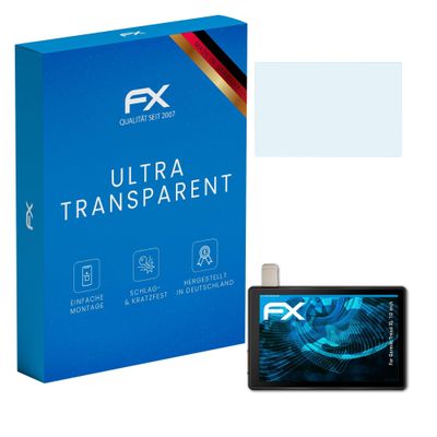 atFoliX Screen Protection Film compatible with Garmin Tread XL 10 inch Screen Protector, ultra-clear FX Protective Film (3X)