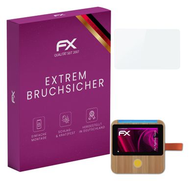 atFoliX Plastic Glass Protective Film compatible with Tigerbox Touch, 9H Hybrid-Glass FX Screen Protector