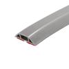 PATIKIL Floor Cord Cover Cable Protector Cable Raceway Hider 3.3ft Grey Self Adhesive Extension Cable Management for Home Office 0.55" W x 0.28" H view 1