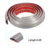 PATIKIL Floor Cord Cover Cable Protector Cable Raceway Hider 6.6ft Grey Self Adhesive Extension Cable Management for Home Office 0.55" W x 0.28" H view 3