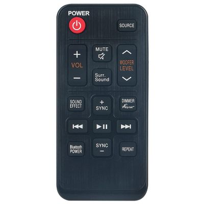 AH59-02615A Replace Remote Applicable for Samsung Soundbar HW-H600 HW-H610 HW-HM60 HW-HM60C HW-HM60C/ZA HW-HM60/ZA HW-H600/ZA HW-H600/ZC HWH600 HWH610 HWHM60 HWHM60C HWHM60C/ZA HWHM60/ZA HWH600/ZA