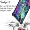Aroepurt Orbic Myra Case Compatible with Orbic Myra 5g Phone Case Magic 5G Cover [Hard PC + Soft Silicone][Colorful Reflect Light] IMDH-HTT view 2