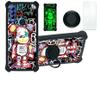 ATT Motivate Max Case Compatible with ATT Motivate Max U668AA Phone Case Cover [with Tempered Glass Screen Protector][Hard PC + Soft Silicone][Ring Support] [Luminous Effect] YGH-MXX view 1