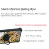 Blu Studio X5 2022 5 Inch Case Compatible with Blu Studio X5 2022 5 Inch Phone Case Cover [with Tempered Glass Screen Protector][Hard PC + Soft Silicone][Ring Support] [Silver Reflect Light] DYH-LYB view 3