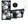 Blu Studio X10l 2022 Case Compatible with Blu Studio X10l 2022 Phone Case Cover [with Tempered Glass Screen Protector][Hard PC + Soft Silicone][Ring Support] [Colorful Reflect Light] IMDH-SZQ view 1