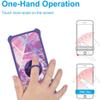 ATT Maestro Plus Case Compatible with ATT Maestro Plus Phone Case Cover [with Tempered Glass Screen Protector][Hard PC + Soft Silicone][Ring Support] [Colorful Reflect Light] IMDZ-ZS view 4
