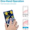 Case for Sharp Rouvo V Case Compatible with Sharp Rouvo V Phone Case Cover [with Tempered Glass Screen Protector][Hard PC + Soft Silicone][Ring Support] [Gold Glitter+Luminous] JSL-TYX view 4