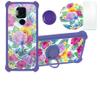 ATT Maestro Plus Case Compatible with ATT Maestro Plus Phone Case Cover [with Tempered Glass Screen Protector][Hard PC + Soft Silicone][Ring Support] [Colorful Reflect Light] IMDZ-HUA23 view 1