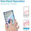 Lush Mint L1589k Case Compatible with Lush Mint L1589k Phone Case Cover [with Tempered Glass Screen Protector][Hard PC + Soft Silicone][Ring Support] [Gold Glitter+Luminous] JSL-SZH view 4