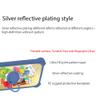Blu Studio X5 2022 5 Inch Case Compatible with Blu Studio X5 2022 5 Inch Phone Case Cover [with Tempered Glass Screen Protector][Hard PC + Soft Silicone][Ring Support] [Golden Reflect Light] DJL-XBQ view 3