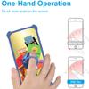 Blu Studio X5 2022 5 Inch Case Compatible with Blu Studio X5 2022 5 Inch Phone Case Cover [with Tempered Glass Screen Protector][Hard PC + Soft Silicone][Ring Support] [Golden Reflect Light] DJL-XBQ view 4
