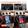 ZWNAV Android 11 Tesla Car Stereo for Ford Mustang 2015-2020,8GB RAM,256GB ROM, Qualcomm Snapdragon,IPS Touch Screen, Car GPS Navigation Head Unit, Bluetooth view 2