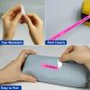 6 x Fluorescent Color Label Maker Tape Compatible with Brother Label Maker Replacement for P-Touch Label Tape 12mm 0.47Inch M-K231 M Tape Work with PT-M95 PT-90 PT-70 PT-65 PT-85 view 4