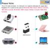 2 Pack Wireless USB SNES Controller for Windows PC, macOS (Purple/Gray) view 4