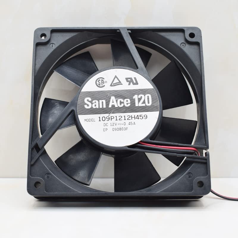 109P1212H459 DC12V 0.45A 12025 12cm 2-Wire case Cooling Fan