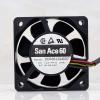 109R0612G4D07 DC12V 0.24A 6025 6cm 3-Wire Power Supply Cooling Fan view 1