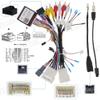 Bestycar 16pin Car Stereo Wiring Harness Adapter with Canbus Box for Mitsubishi Outlander Pajero Support OEM Rockford Amplifier Camera SWC USB view 4