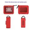 Hermitshell Silicone Carrying Case Replacement for JBL GO2 (Red 2) view 3
