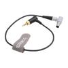 SZRMCC Locking 3.5mm TRS to Right Angle 5 Pin Timecode Cable for Deity TC-1 Arri Alexa Audio Cameras Sound Devices 633 664 688 702T 788T (Right Angle 5pin Male) view 4