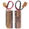DCYNXC (30 Pieces) 3V CR8.LHC Battery for Fuji FDK CR8-LHC 17450 Battery Memory Backup Power Source Water Meter Battery CR8 LHC with Connector view 2