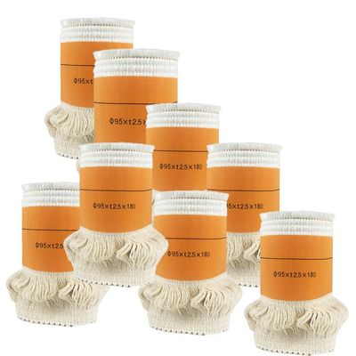 WEBUP Cotton Kerosene Wick Outdoor Kerosene Stove Wicks Replacement Kerosene Wick Efficient Heating for Tent Heater/Camping Heater (Color : 8 Wicks)