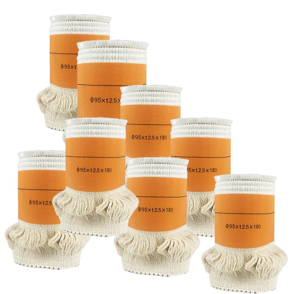 WEBUP Cotton Kerosene Wick Outdoor Kerosene Stove Wicks Replacement Kerosene Wick Efficient Heating for Tent Heater/Camping Heater (Color : 8 Wicks)