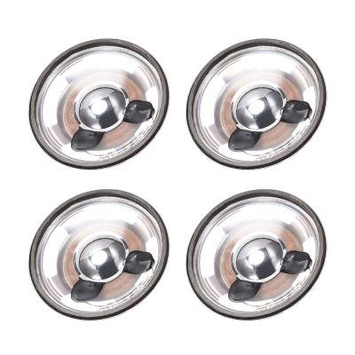 DMiotech 4 Pack 3W 4 Ohm 50mm Diameter DIY Magnetic Speaker Round Type Internal Replacement Loudspeaker for DIY Speaker