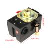 Universal a ir Pressure Switch 95 125 PSI Heavy Duty Universal Pump Pressure Switch Control Valve for a ir Compressor Pump Control Valve, Pressure Switch a ir Compressor Switch a ir Compressor pressu view 2