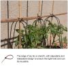Rebower Cable Zip Ties Nylon Cable Wraps, [for Home, Garage and Daily Use] - 4x0.1 Inch/Brown / 100Pcs view 3