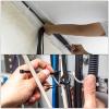 Rebower Cable Zip Ties Nylon Cable Wraps, [for Home, Garage and Daily Use] - 4x0.1 Inch/Brown / 100Pcs view 4
