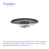 DMiotech 2 Pack 2W 8 Ohm 50mm Diameter DIY Magnetic Speaker Round Shape Internal Replacement Loudspeaker for DIY Speaker Black view 4