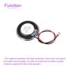 DMiotech 2 Pack 1W 8 Ohm 28mm Diameter DIY Magnetic Speaker Round Type Internal Replacement Loudspeaker with PH2.0/1.25mm-2P Terminal Line for Electronic view 4