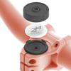 Blackbrush Airtag Bike Mount - Hidden Holder for Airtag & Tile Sticker, Anti-Theft Bicycle Tracker Cap view 4