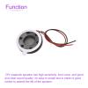 DMiotech 2 Pack 1W 8 Ohm 18mm Diameter Mini DIY Magnetic Speaker Internal Replacement Loudspeaker with Wire for Mobile Phone Black view 4