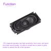 DMiotech 2 Pack 1W 8 Ohm 16mm X 36mm DIY Magnetic Speaker Square Type Internal Replacement Loudspeaker for Laptop Black view 4