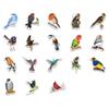 100 PCS Bird Stickers, Vinyl Waterproof Bird Stickers for Water Bottles, Laptop, Notebook, Scrapbook, Luggage, Cell Phone, Skateboard, Helmet view 3