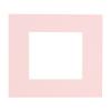 CountryArtHouse Soft Pink Acid Free 20x20 Square Picture Frame Mat with White Core Bevel Cut for 16x16 Pictures - Fits 20x20 Frame - Pack of 1 Matboard view 1