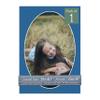 CountryArtHouse Royal Blue Acid Free 28x40 Oval Picture Frame Mat with White Core Bevel Cut for 24x36 Pictures - Fits 28x40 Frame - Pack of 1 Matboard view 1