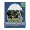 CountryArtHouse Bottle Blue Acid Free 16x20 Oval Picture Frame Mat with White Core Bevel Cut for 13x18 Pictures - Fits 16x20 Frame - Pack of 1 Matboard view 1
