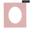 CountryArtHouse Pink Acid Free 16x24 Oval Picture Frame Mat with White Core Bevel Cut for 13x19 Pictures - Fits 16x24 Frame - Pack of 1 Matboard view 2
