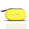 AGOZ Portable Case for Smartwatch, Travel Organizer Holder with Wrist Strap, Anti-Shock, Water Resistant, Carrying Travel Case, Storage Organizer for Smartwatches (Yellow) view 1