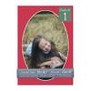 CountryArtHouse Deep Red Acid Free 28x40 Oval Picture Frame Mat with White Core Bevel Cut for 24x36 Pictures - Fits 28x40 Frame - Pack of 1 Matboard view 1