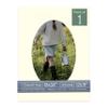CountryArtHouse Textured Cream Acid Free 18x24 Oval Picture Frame Mat with White Core Bevel Cut for 12x18 Pictures - Fits 18x24 Frame - Pack of 1 Matboard view 1