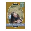 CountryArtHouse Metallic Gold Acid Free 28x40 Oval Picture Frame Mat with White Core Bevel Cut for 24x36 Pictures - Fits 28x40 Frame - Pack of 1 Matboard view 1