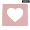 CountryArtHouse Pink Acid Free 27x27 Heart Picture Frame Mat with White Core Bevel Cut for 22x22 Pictures - Fits 27x27 Frame - Pack of 1 Matboard view 2
