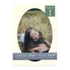 CountryArtHouse Textured Cream Acid Free 28x40 Oval Picture Frame Mat with White Core Bevel Cut for 24x36 Pictures - Fits 28x40 Frame - Pack of 1 Matboard view 1