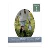 CountryArtHouse Textured White Acid Free 18x24 Oval Picture Frame Mat with White Core Bevel Cut for 12x18 Pictures - Fits 18x24 Frame - Pack of 1 Matboard view 1