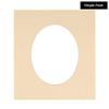 CountryArtHouse Beige Acid Free 12x16 Oval Picture Frame Mat with White Core Bevel Cut for 11x12 Pictures - Fits 12x16 Frame - Pack of 1 Matboard view 2